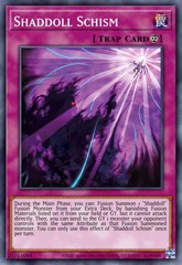 Shaddoll Schism - RA01-EN077 - Quarter Century Secret Rare - 1st Edition